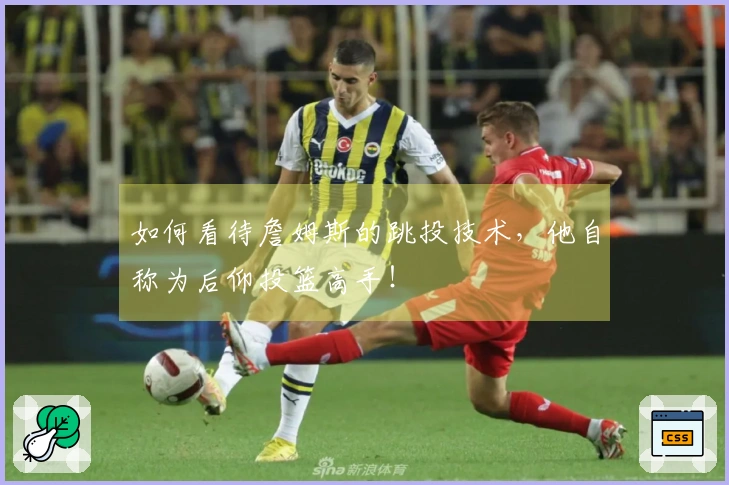 如何看待詹姆斯的跳投技术，他自称为后仰投篮高手！